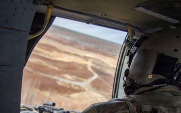 3rd CAB trains Latvian Air Force on UH-60 Gunnery Table VI day/night individual qualification