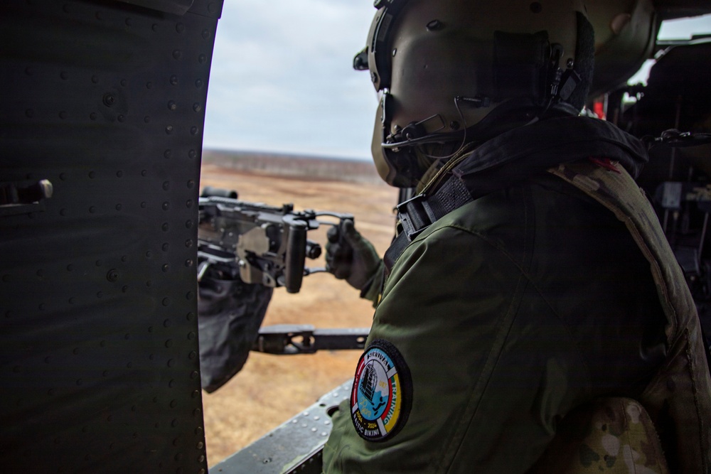 3rd CAB trains Latvian Air Force on UH-60 Gunnery Table VI day/night individual qualification