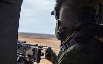 3rd CAB trains Latvian Air Force on UH-60 Gunnery Table VI day/night individual qualification