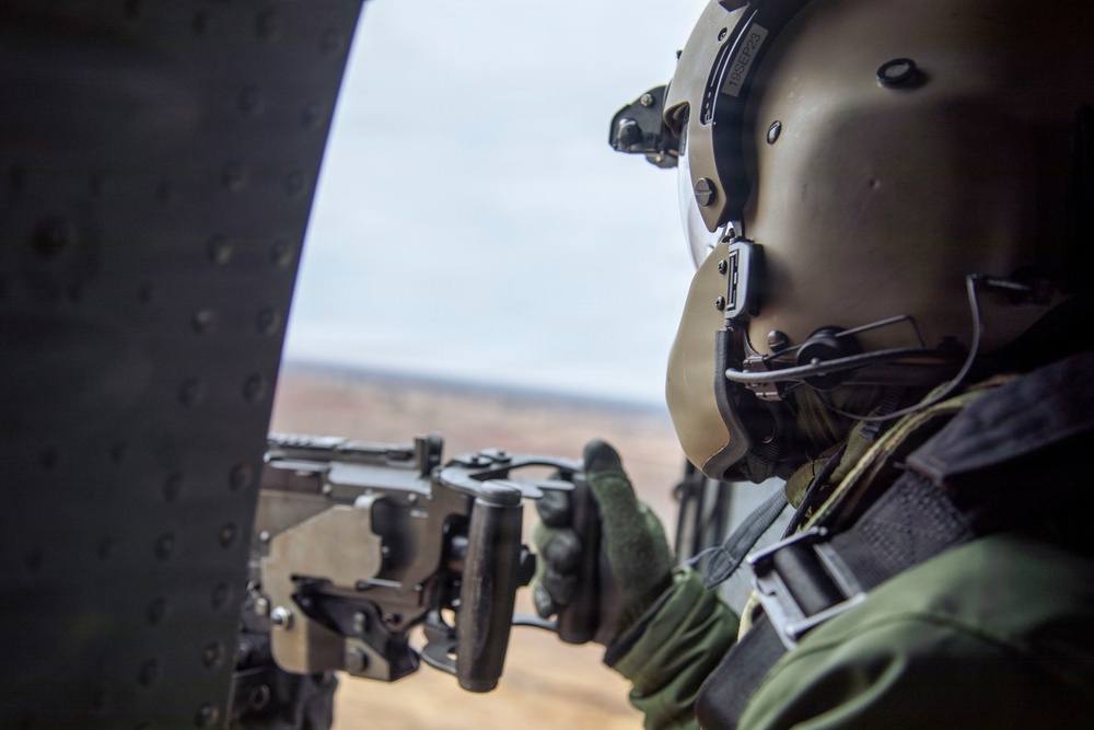 3rd CAB trains Latvian Air Force on UH-60 Gunnery Table VI day/night individual qualification