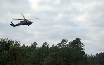3rd CAB trains Latvian Air Force on UH-60 Gunnery Table VI day/night individual qualification