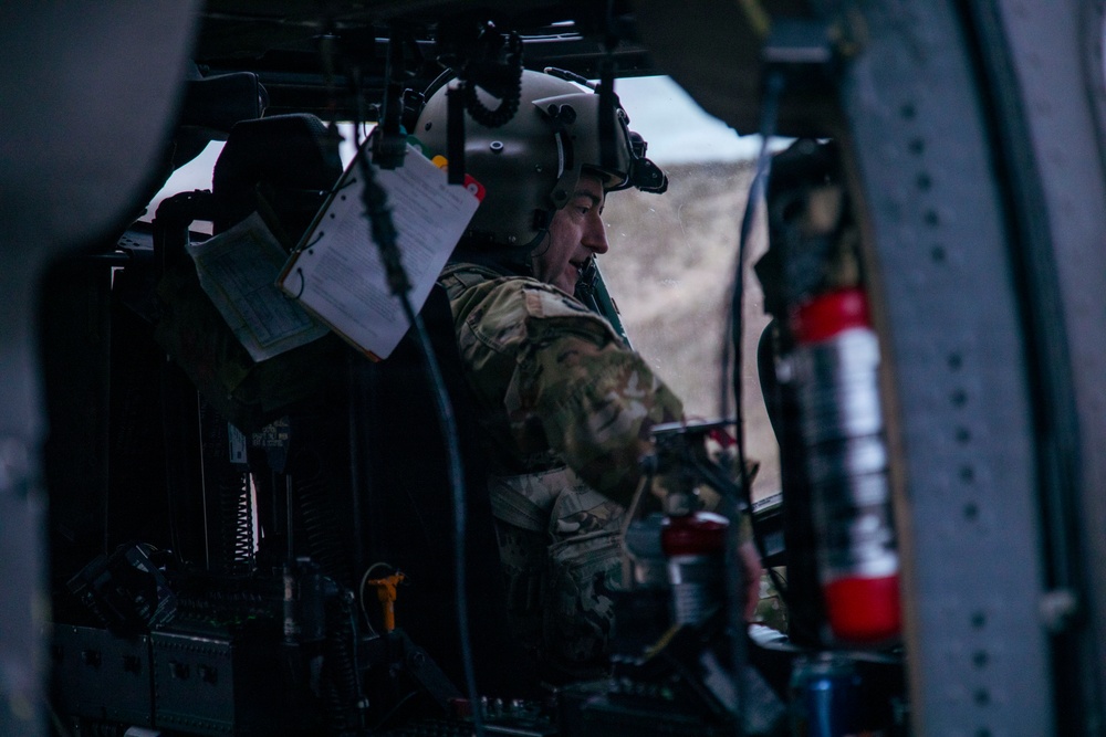 3rd CAB trains Latvian Air Force on UH-60 Gunnery Table VI day/night individual qualification