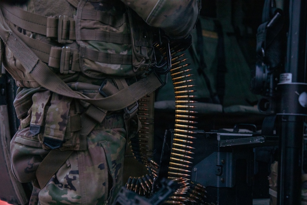 3rd CAB trains Latvian Air Force on UH-60 Gunnery Table VI day/night individual qualification