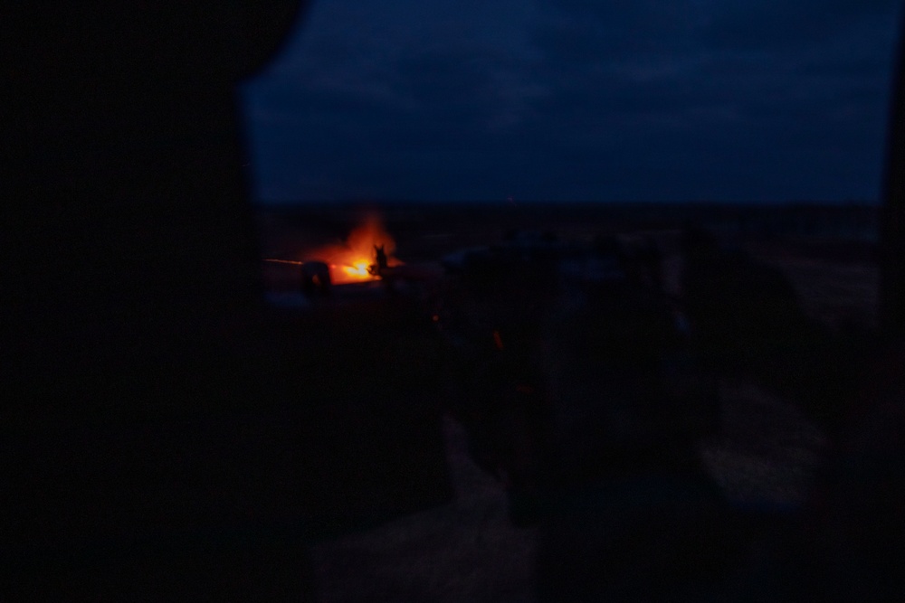 3rd CAB trains Latvian Air Force on UH-60 Gunnery Table VI day/night individual qualification