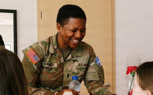 FLARNG Soldiers celebrate Teacher’s Day with local students as part of KFOR 36