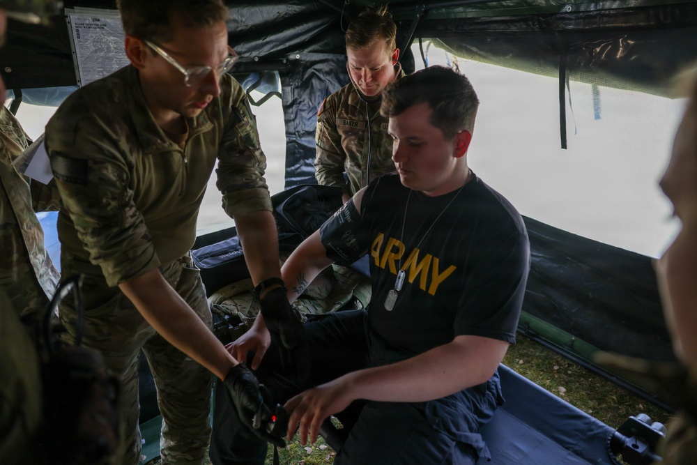 JMRC and 1-4 Massive Casualty training