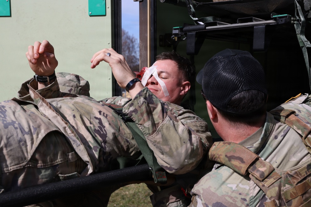 JMRC and 1-4 Massive Casualty training