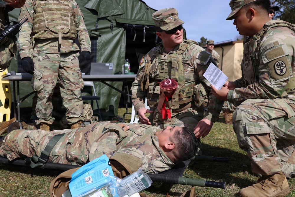 JMRC and 1-4 Massive Casualty training