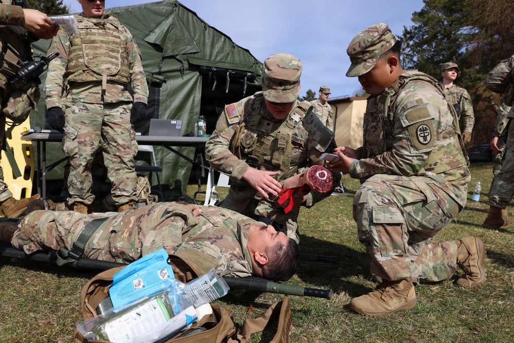 JMRC and 1-4 Massive Casualty training