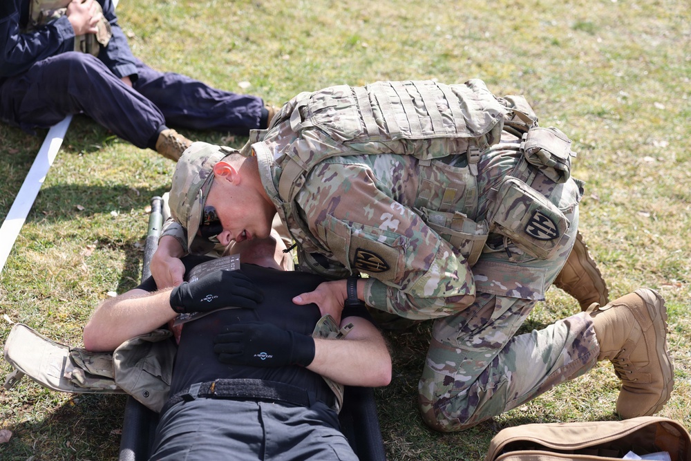 JMRC and 1-4 Massive Casualty training