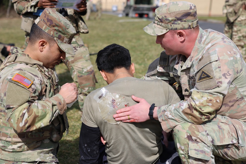 JMRC and 1-4 Massive Casualty training