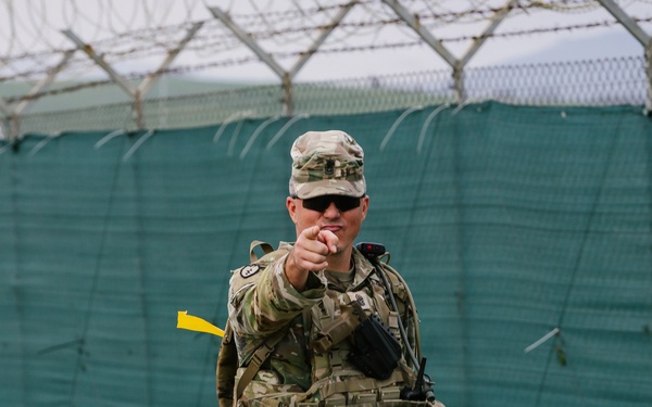 KFOR Multinational Soldiers Test Endurance During Danish Contingent March