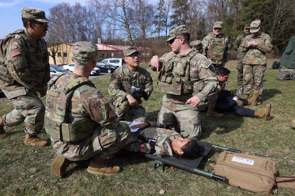 JMRC and 1-4 Massive Casualty training