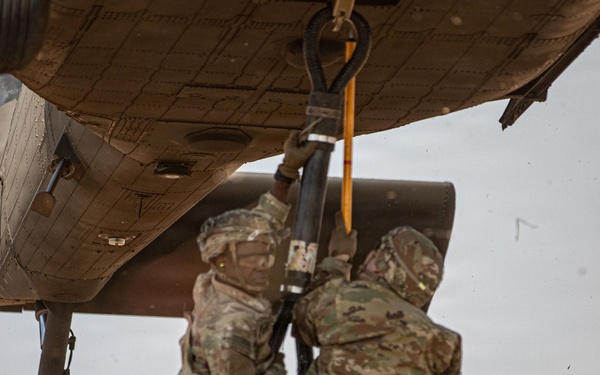 Hanuman Guardian | US - RTA coordinate air space for slingl oad operations