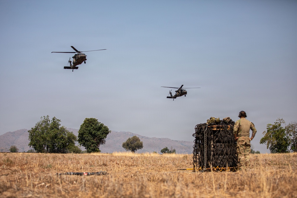 Hanuman Guardian | US - RTA coordinate air space for sling load operations