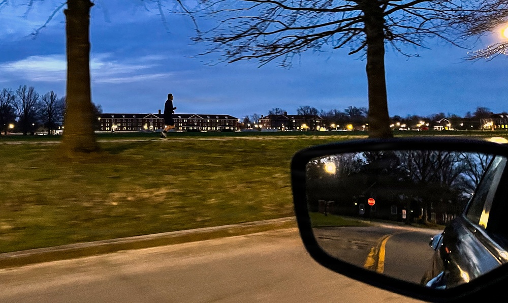 Safety official warns against speeding as spring brings runners and walkers to dark roadways
