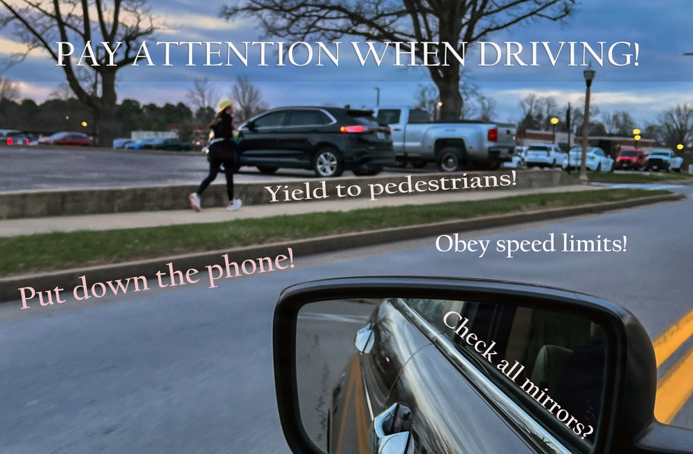 Safety official warns against speeding as spring brings runners and walkers to dark roadways