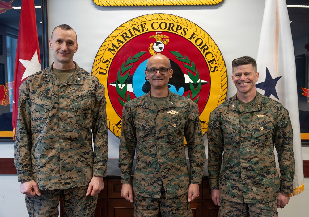 The Medical Officer of the Marine Corps visits U.S. Marine Corps Forces Europe and Africa in Germany