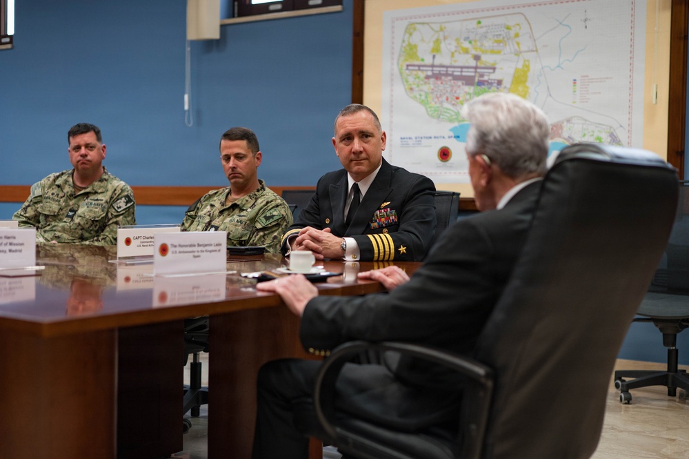U.S. Ambassador to Spain and Andorra Visits NAVSTA Rota