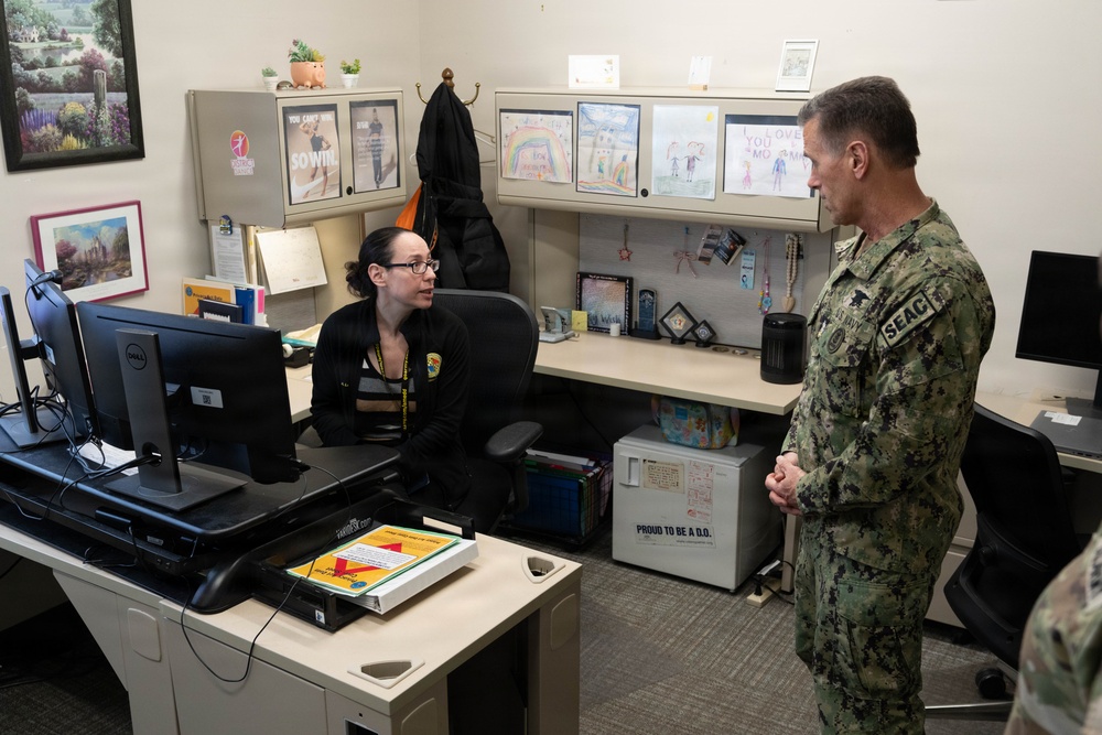 SEAC Tours Baltimore Military Entrance Processing Station