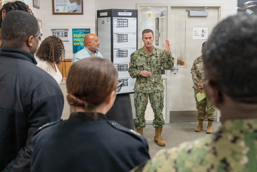 SEAC Tours Baltimore Military Entrance Processing Station