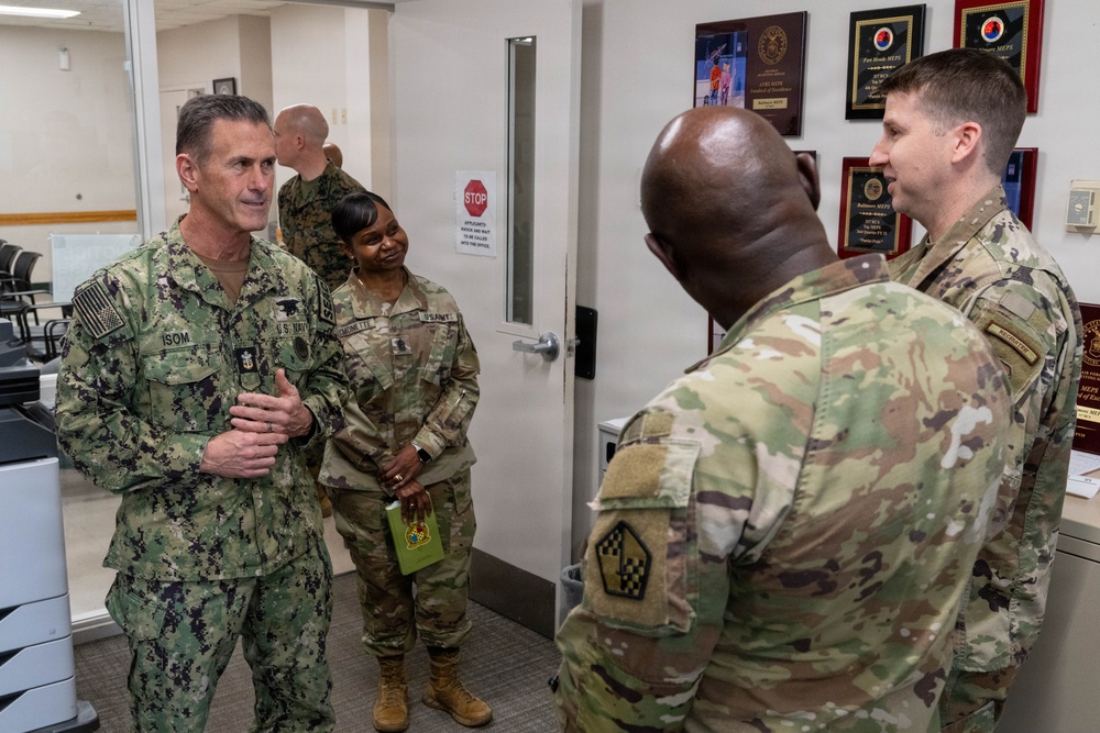 SEAC Tours Baltimore Military Entrance Processing Station