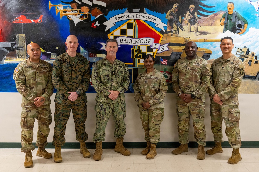 SEAC Tours Baltimore Military Entrance Processing Station