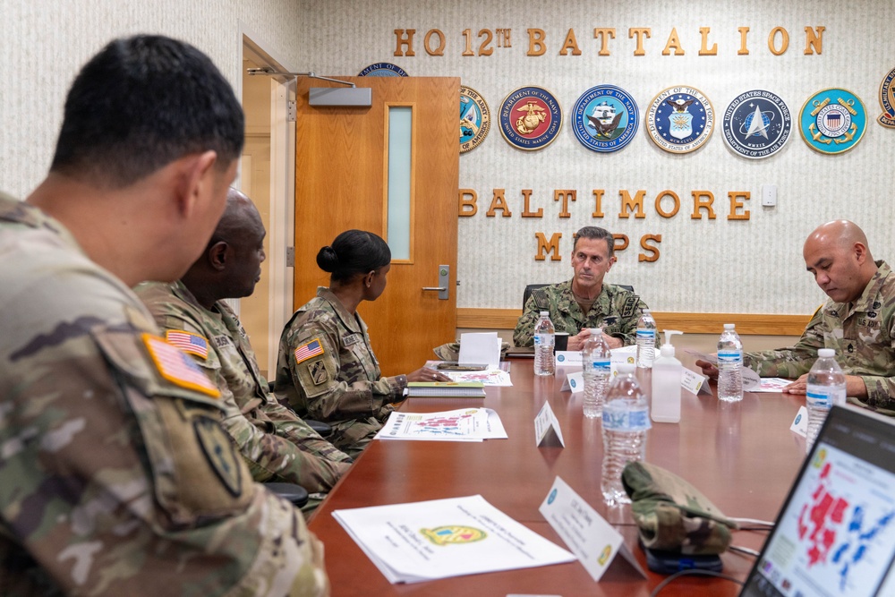 SEAC Tours Baltimore Military Entrance Processing Station