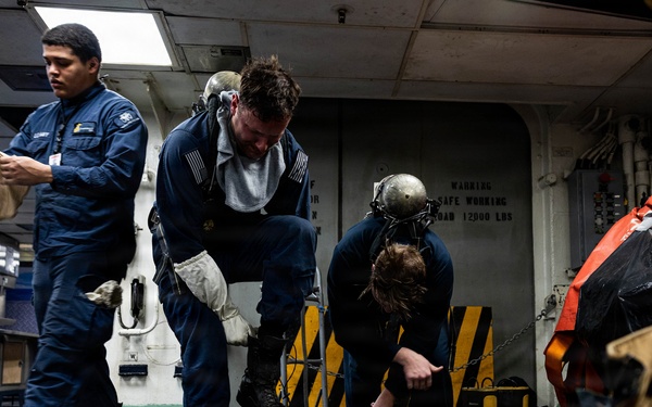 Wasp conducts fire response exercise