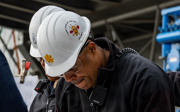 Wasp conducts fire response exercise