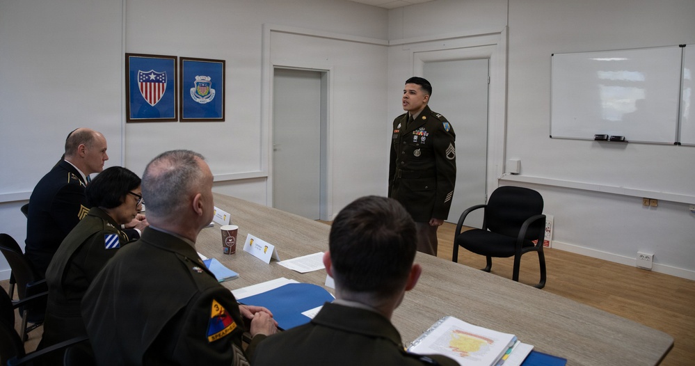 21TSC Sergeant Morales Club Board