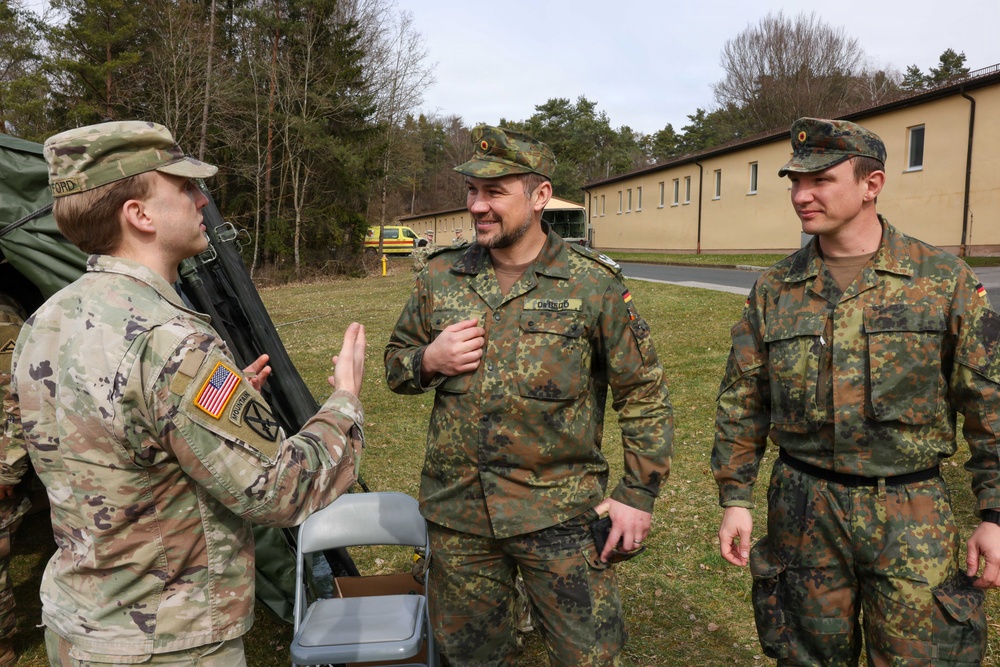 JMRC and 1-4 Massive Casualty training