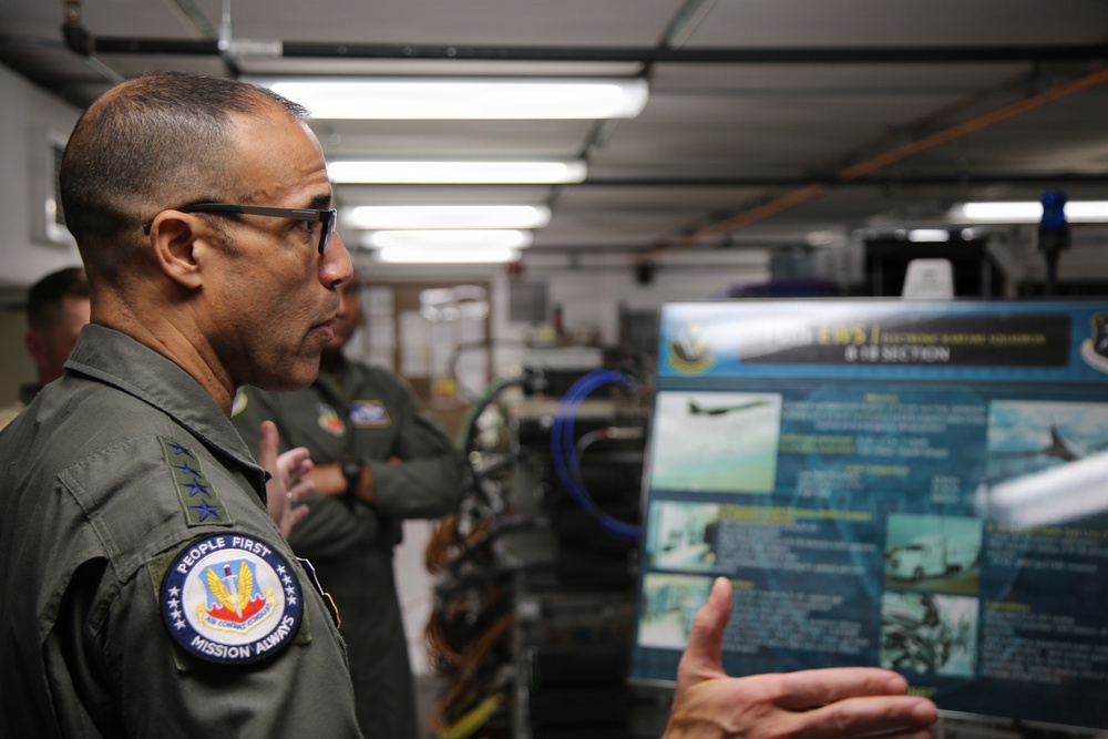 ACC command team gets inside look at Air Force’s EMSO wing