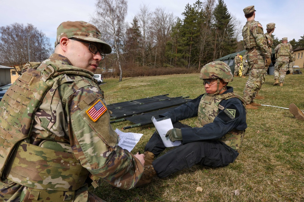 JMRC and 1-4 Massive Casualty training
