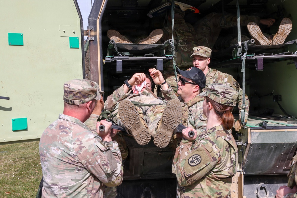 JMRC and 1-4 Massive Casualty training