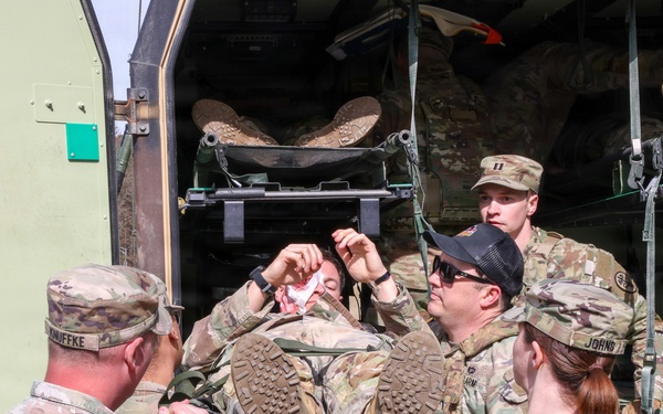 JMRC and 1-4 Massive Casualty training