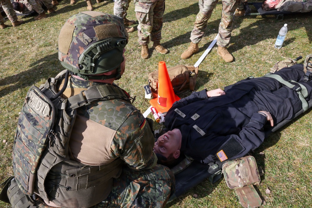 JMRC and 1-4 Massive Casualty training