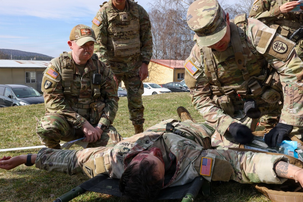 JMRC and 1-4 Massive Casualty training