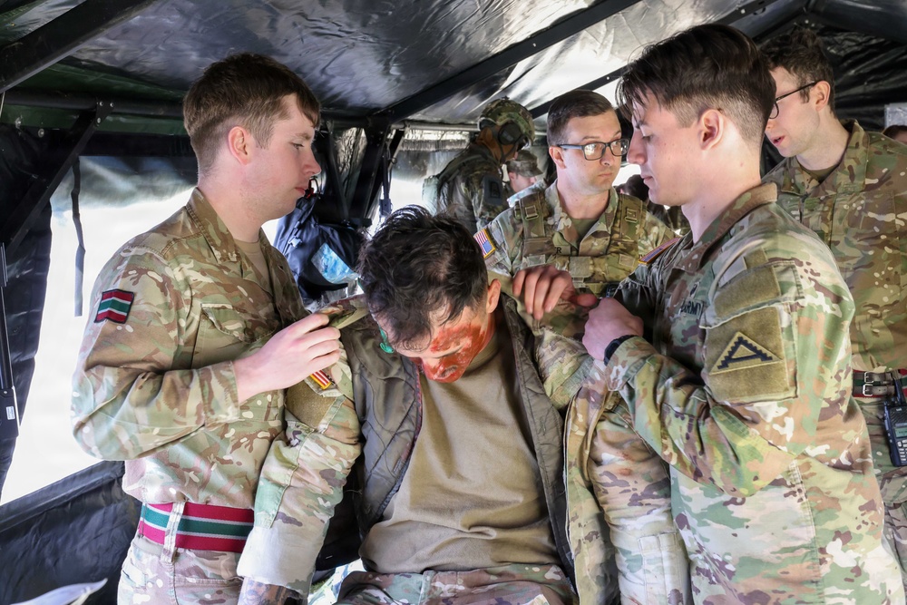 JMRC and 1-4 Massive Casualty training