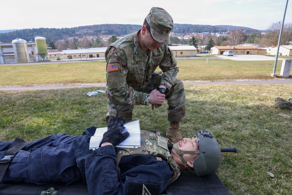 JMRC and 1-4 Massive Casualty training