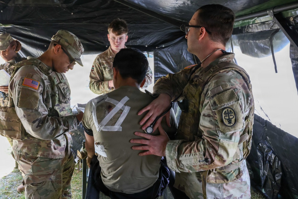 JMRC and 1-4 Massive Casualty training