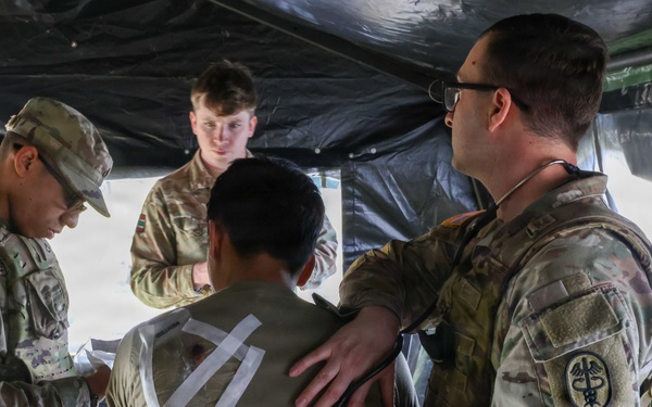 JMRC and 1-4 Massive Casualty training