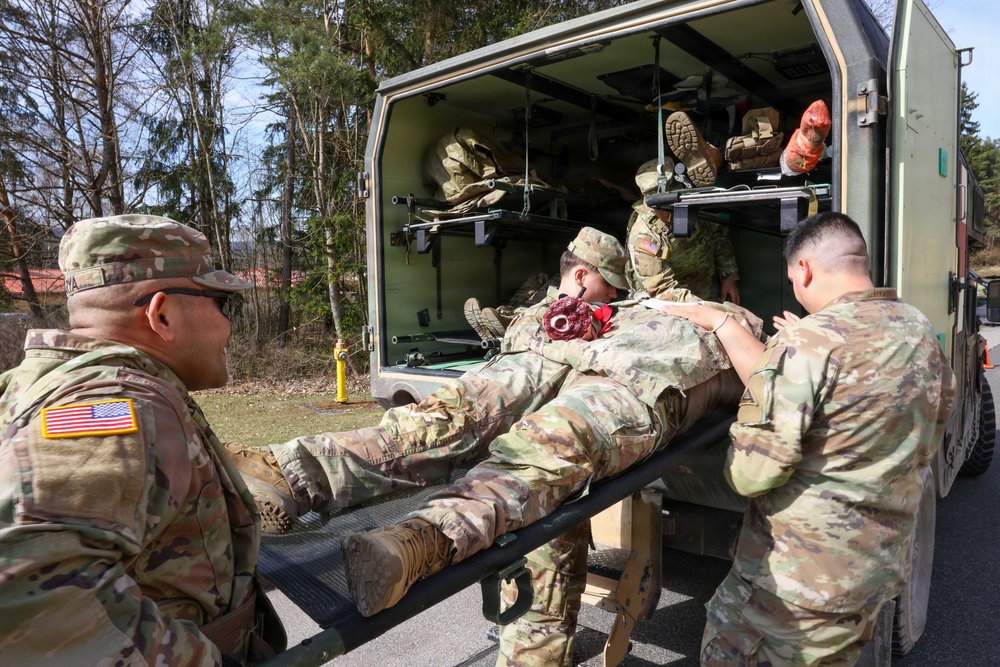JMRC and 1-4 Massive Casualty training