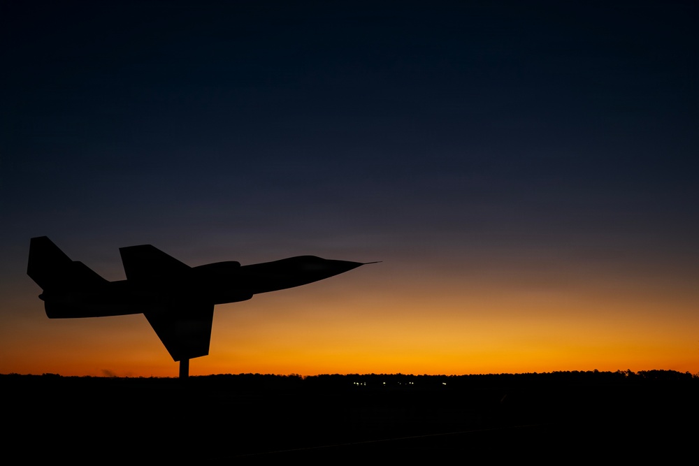 Lockheed F-104 Starfighter sunrise