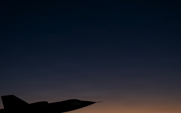 Lockheed F-104 Starfighter sunrise