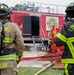 Naval Support Activity Panama City Fire and Emergency Services train with Lynn Haven Fire Rescue