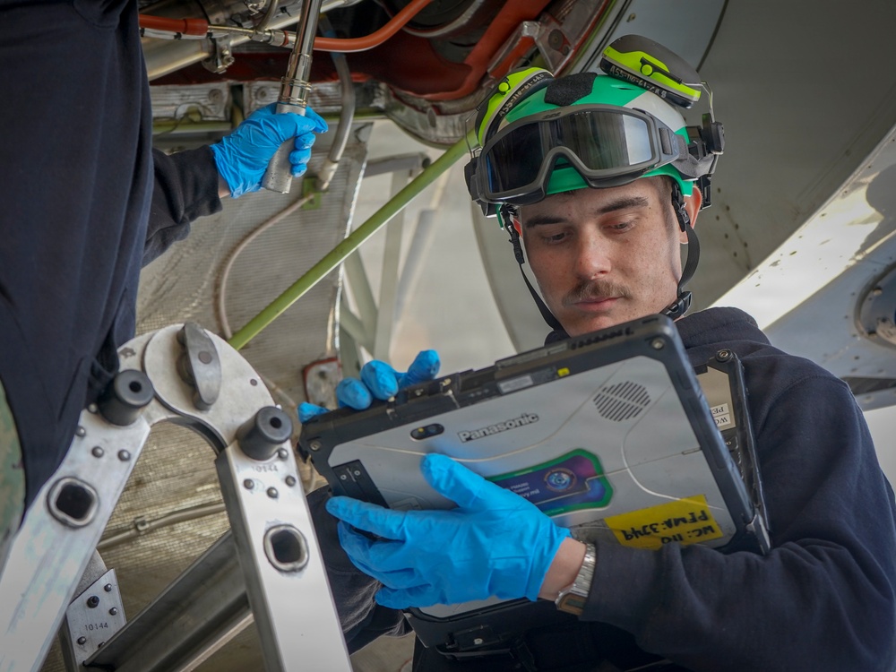 Patrol Squadron (VP) 26 Performs Routine Maintenance