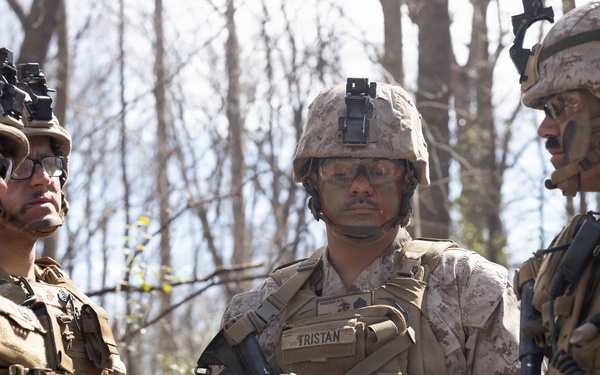 Students with WOBC execute Field Exercise