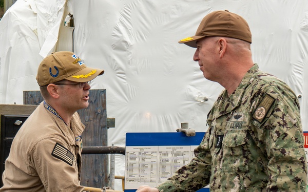 Naval Reactors visits Submarine Group 9