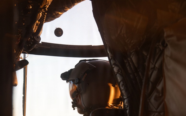 Pre-flight checks along the southern barrier